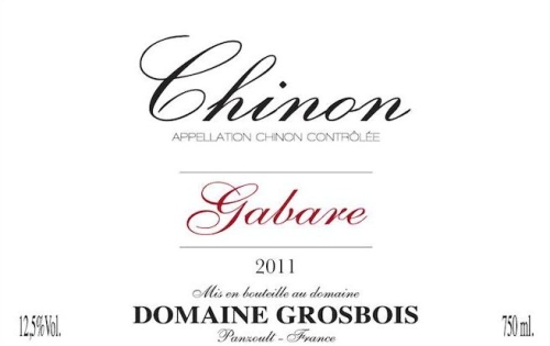 Domaine Grosbois Chinon Gabare