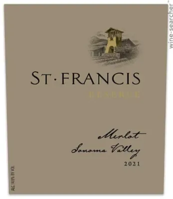 St. Francis Merlot Reserve, Sonoma County