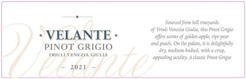 Bertani Velante Pinot Grigio