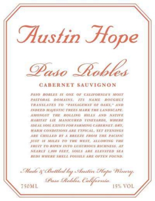 Austin Hope Cabernet Sauvignon