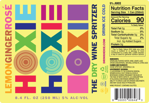 Hoxie Lemon Ginger Rose