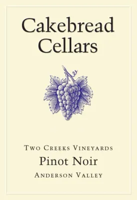 Cakebread Cellars Pinot Noir, Two Creeks Vineyard