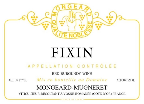 Domaine Mongeard-Mugneret Fixin